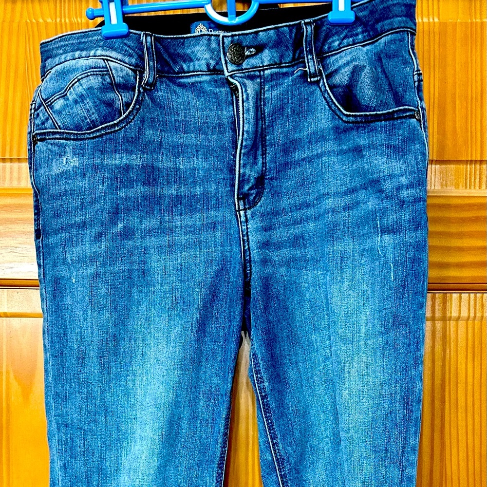 Democracy Ab tactic crop jeans